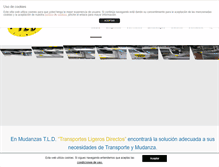 Tablet Screenshot of mudanzastld.com